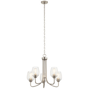 Mid. Chandeliers Glass Up by Kichler ( 12 | 44377NICS Valserrano ) 