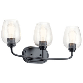 Bathroom Fixtures Three Lights by Kichler ( 12 | 45129BKCS Valserrano ) 