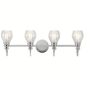 Bathroom Fixtures Four Lights by Kichler ( 12 | 45393CH Greenbrier ) 