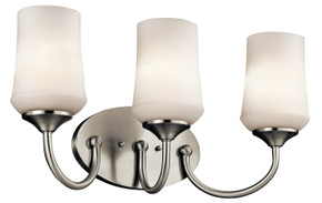 Bathroom Fixtures Three Lights by Kichler ( 12 | 45570NI Aubrey ) 