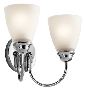 Bathroom Fixtures Two Lights by Kichler ( 12 | 45638CH Jolie ) 