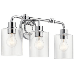 Bathroom Fixtures Three Lights by Kichler ( 12 | 45666CH Gunnison ) 