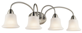 Bathroom Fixtures Four Lights by Kichler ( 12 | 45884NI Nicholson ) 