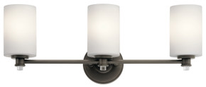 Bathroom Fixtures Three Lights by Kichler ( 12 | 45923OZ Joelson ) 