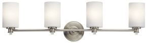 Bathroom Fixtures Four Lights by Kichler ( 12 | 45924NI Joelson ) 