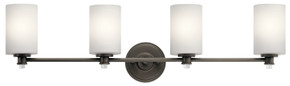 Bathroom Fixtures Four Lights by Kichler ( 12 | 45924OZ Joelson ) 