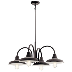 Mid. Chandeliers Metal Shade by Kichler ( 12 | 52407WZC Marrus ) 