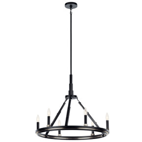 Mid. Chandeliers Candle by Kichler ( 12 | 52420BK Emmala ) 