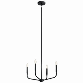 Mini Chandeliers Candle by Kichler ( 12 | 52716BK Madden ) 