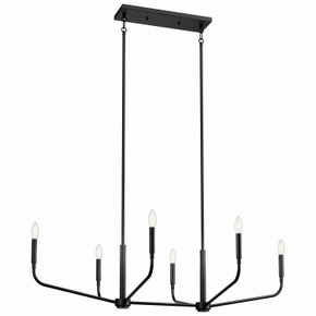 Linear/Island 4 Light + by Kichler ( 12 | 52721BK Madden ) 