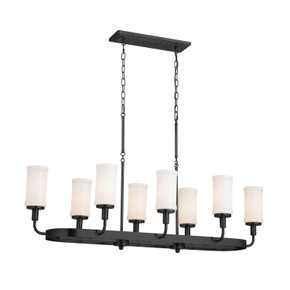 Linear/Island 4 Light + by Kichler ( 12 | 52453BKT Vetivene ) 