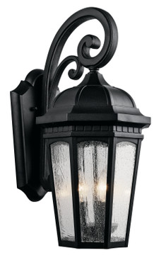 Exterior Wall Mount by Kichler ( 12 | 9034BKT Courtyard ) 