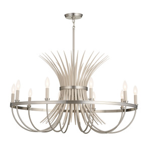 Mid. Chandeliers Candle by Kichler ( 12 | 52459NI Baile ) 