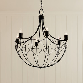 Mid. Chandeliers Candle by Kichler ( 12 | 52462BKT Topiary ) 