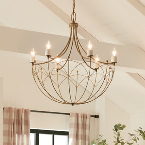 Mid. Chandeliers Candle by Kichler ( 12 | 52462CHZ Topiary ) 