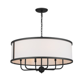 Mid. Chandeliers Drum Shade by Kichler ( 12 | 52466BKT Heddle ) 