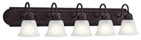 Bathroom Fixtures Five+Lights by Kichler ( 12 | 5339TZS ) 