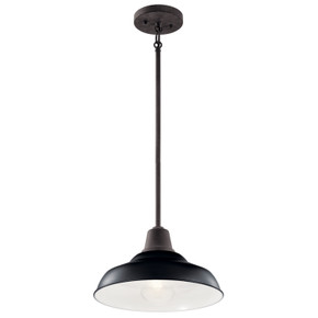 Exterior Hanging by Kichler ( 12 | 49992BK Pier ) 