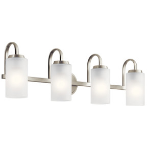 Bathroom Fixtures Four Lights by Kichler ( 12 | 55088NI Kennewick ) 