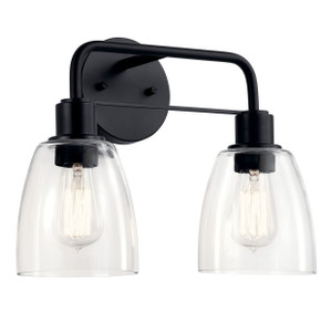 Bathroom Fixtures Two Lights by Kichler ( 12 | 55101BK Meller ) 