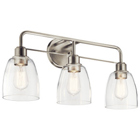 Bathroom Fixtures Three Lights by Kichler ( 12 | 55102NI Meller ) 