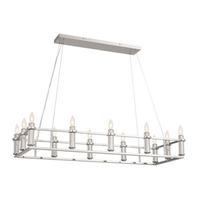 Linear/Island 4 Light + by Kichler ( 12 | 52492PN Rosalind ) 