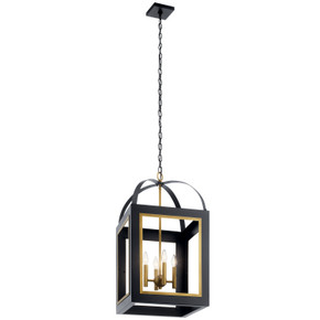 Foyer/Hall Lanterns Open Frame by Kichler ( 12 | 52029BKNBR Vath ) 