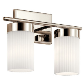 Bathroom Fixtures Two Lights by Kichler ( 12 | 55111PN Ciona ) 