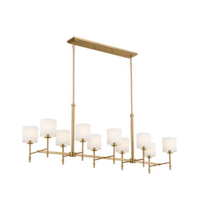 Linear/Island Drum Shade by Kichler ( 12 | 52503BNB Ali ) 
