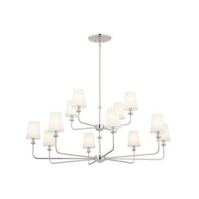 Large Chandeliers Candle by Kichler ( 12 | 52518PN Pallas ) 