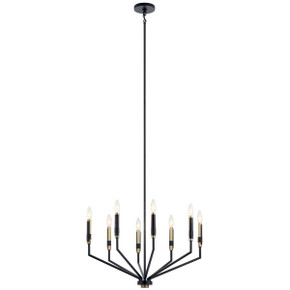 Mid. Chandeliers Candle by Kichler ( 12 | 52349BK Armand ) 