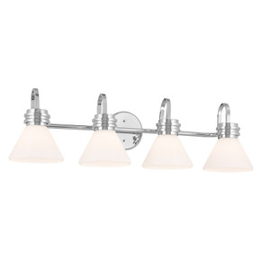 Bathroom Fixtures Four Lights by Kichler ( 12 | 55156CH Farum ) 