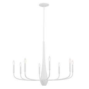 Mid. Chandeliers Candle by Kichler ( 12 | 52526WH Deela ) 