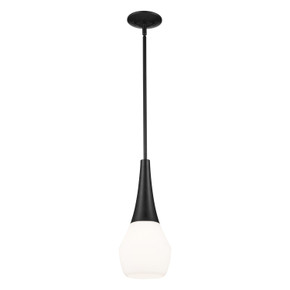 Mini Pendants Glass Down by Kichler ( 12 | 52529BK Deela ) 