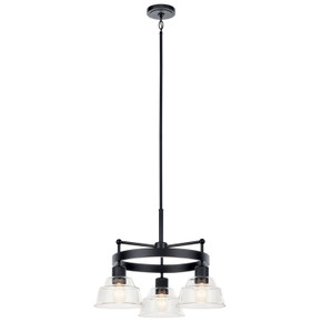 Mini Chandeliers Glass Shade by Kichler ( 12 | 52402BK Eastmont ) 