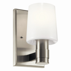 Sconces Single Glass by Kichler ( 12 | 55174NI Adani ) 