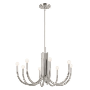 Mid. Chandeliers Candle by Kichler ( 12 | 52550PN Odensa ) 