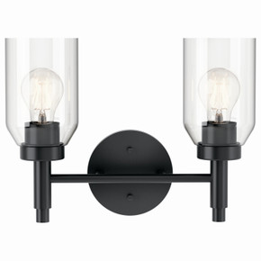 Bathroom Fixtures Two Lights by Kichler ( 12 | 55184BK Madden ) 