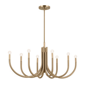 Large Chandeliers Candle by Kichler ( 12 | 52553CPZ Odensa ) 
