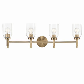 Bathroom Fixtures Four Lights by Kichler ( 12 | 55186CPZ Madden ) 