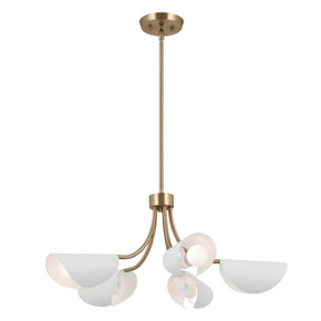 Mid. Chandeliers Candle by Kichler ( 12 | 52558CPZWH Arcus ) 