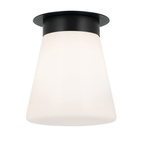Flush Mounts Glass Down by Kichler ( 12 | 52585BK Albers ) 