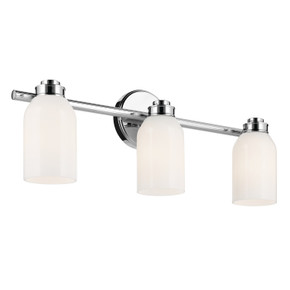 Bathroom Fixtures Three Lights by Kichler ( 12 | 55202CH Shae ) 