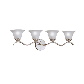 Bathroom Fixtures Four Lights by Kichler ( 12 | 6324NI Dover ) 
