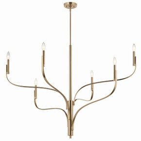 Large Chandeliers Candle by Kichler ( 12 | 52674CPZ Livadia ) 