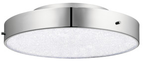 Flush Mounts Drum Shade by Kichler ( 12 | 83588 Crystal Moon ) 