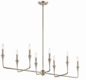 Linear/Island 4 Light + by Kichler ( 12 | 52693PN Alvaro ) 
