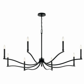 Large Chandeliers Candle by Kichler ( 12 | 52697BK Malene ) 