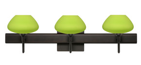 Bathroom Fixtures Three Lights by Besa ( 74 | 3SW-541035-BR-SQ Peri ) 