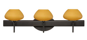 Bathroom Fixtures Three Lights by Besa ( 74 | 3SW-541080-BR Peri ) 